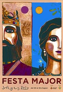 Actuaci� dels grallers en una edici� anterior de la festa.