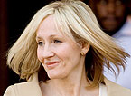 J.K. Rowling, durant la lectura d'un dels seus llibres a Washington, l'abril passat.