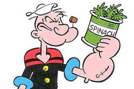 Imatge cl�ssica de Popeye, el mar�.