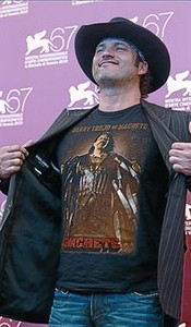 Robert Rodriguez, a Ven�cia.