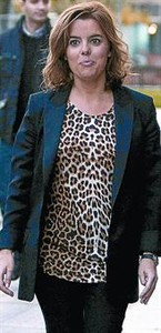 Soraya S�enz de Santamar�a.
