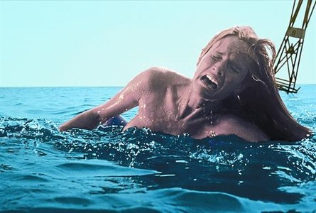 Un fotograma de la taquillera pel�l�cula 'Tibur�n' de Steven Spielberg.