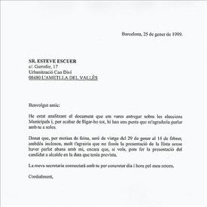 Millet va tutelar la llista local de CiU en les eleccions a l'Ametlla_MEDIA_2