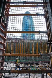LA PANTALLA 3Simulaci� de l'estructura de llums LED.