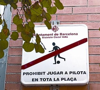 Una prohibici� dirigida als nens.