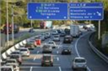 Operaci� retorn del segon dilluns de Pasqua a l'autopista E 5 AP 7 direcci� Barcelona