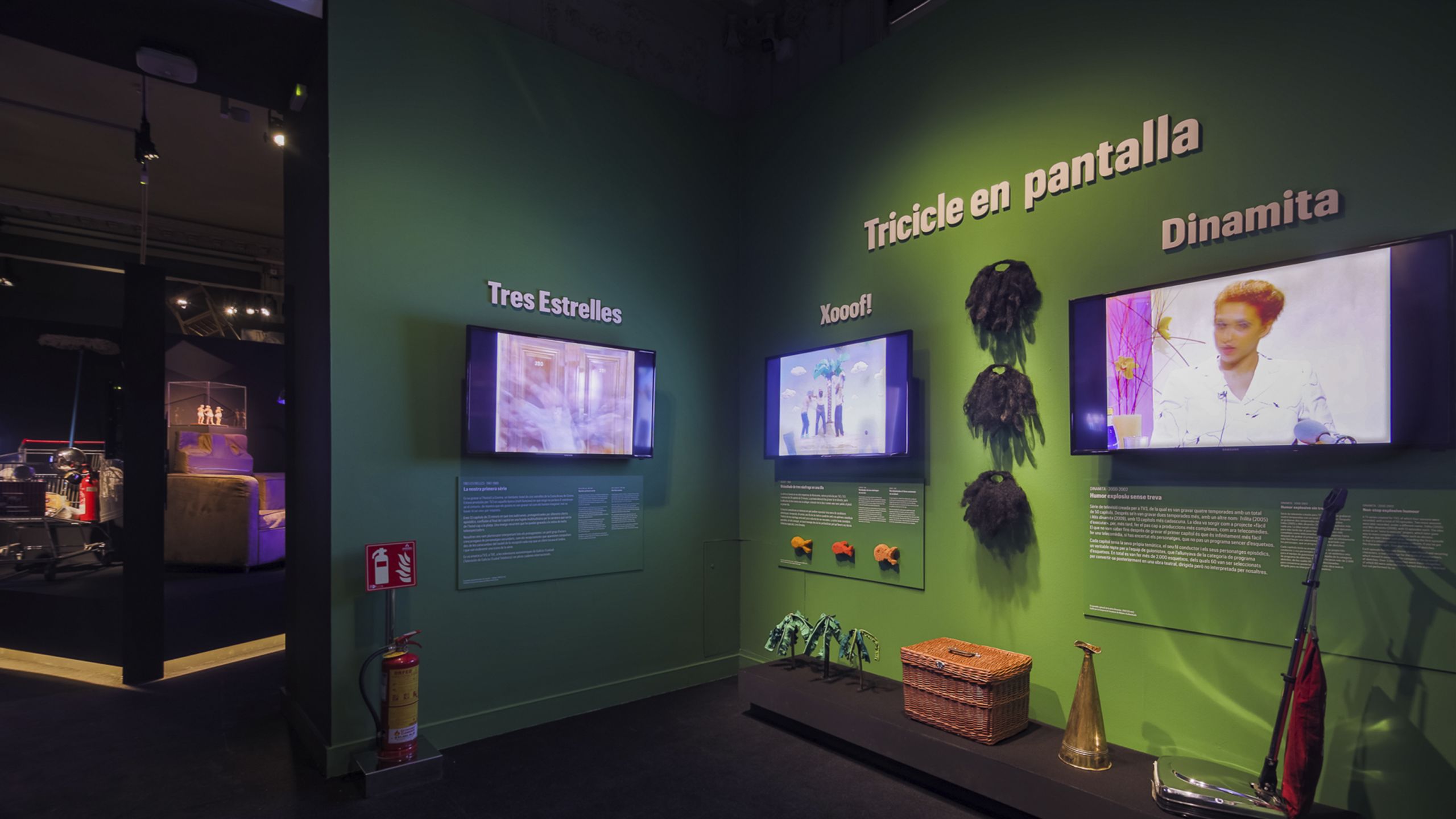 El Tricicle en pantalla.