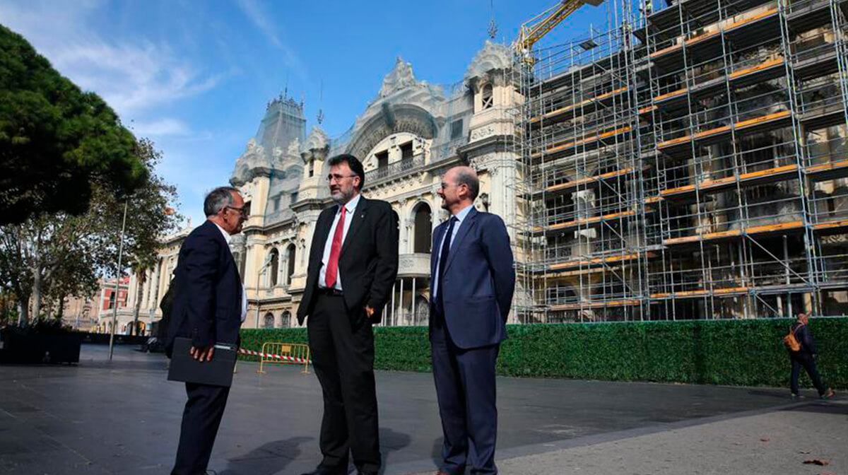 El edificio del Portal de la Pau del Port de Barcelona se abrirá a la ciudadanía a mediados de 2025