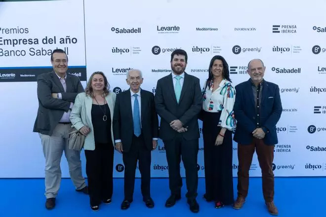 Eugenio Mompó, Edu Quilis, Vicente Quilis, Javier Quilis, Pilar Caro i Miguel Ángel Llopis (Inelcom) / Miguel Angel Montesinos.